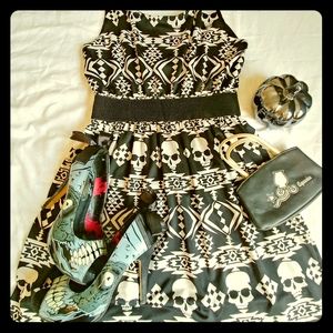 Katie Skull Dress
